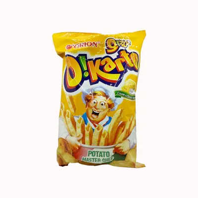 Orion O!Karto Cream & Cheese Flv Potato Chips 115g