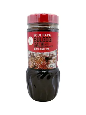 Soul Papa Bulgogi Galbi Beef Marinade 500g