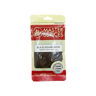Master Of Spices Black Sesame Seeds 50g