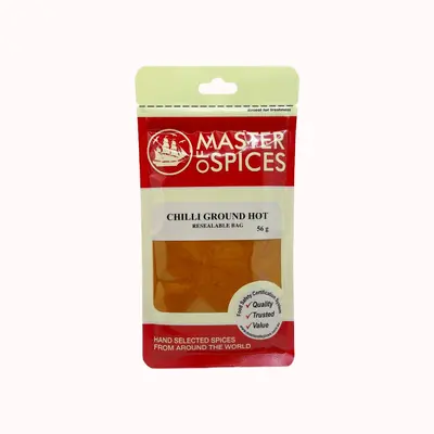 Master Of Spices Chilli Ground Hot 56g