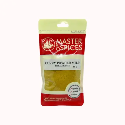 Master Of Spices Curry Powder Mild 60g