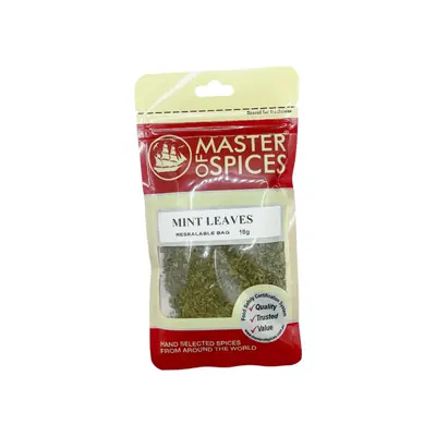 Master Of Spices Mint Leaves 18g
