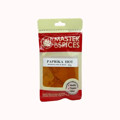 Master Of Spices Paprika Hot 50g