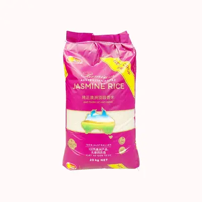 Sunrice Premium Jasmine Topaz Rice 20kg