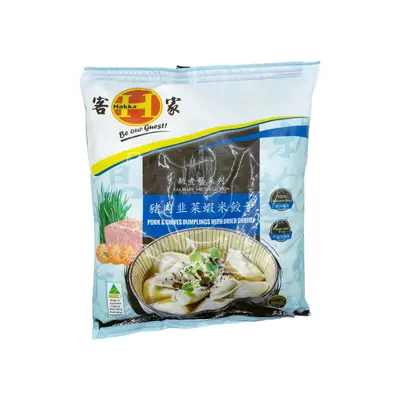 Hakka Dumpling Pork & Chives With Dried Shrimp 550g