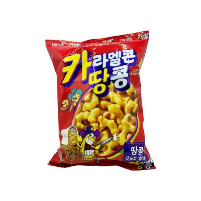 Crown Snack Peanut & Caramel 150g