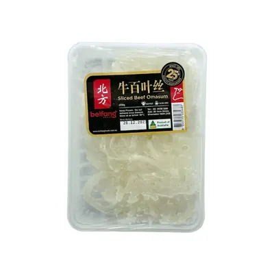 Bei Fang Sliced Beef Omasum 250g