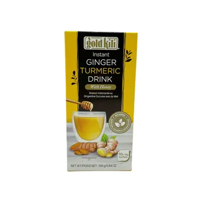 Gold Kili Ginger Tumeric Drink With Honey 10*16g