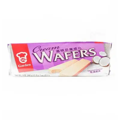 Garden Cream Waffers Coconut Flavour 200g