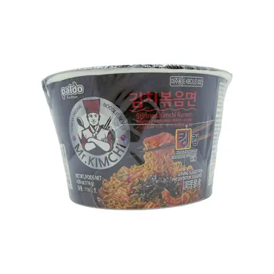 Paldo Mr. Kimchi Stirfried Ramen Cup 116g