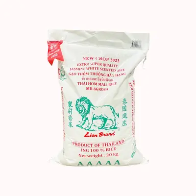Lion Jasmine Rice 20kg 2023