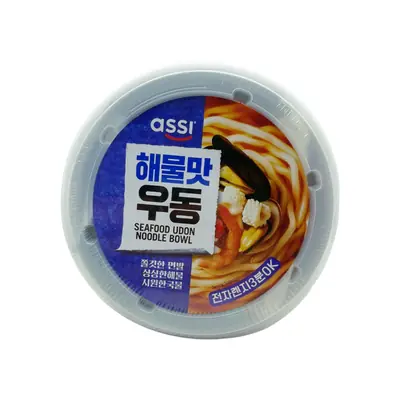 Assi Seafood Udon Noodle Bowl 219g