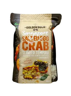The Golden Duck Singapore Salted Egg Crab Seaweed 102g