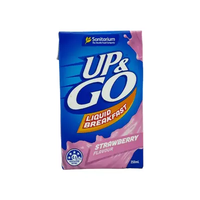 Up & Go Liquor Breakfast Strawberry Flavour 250ml