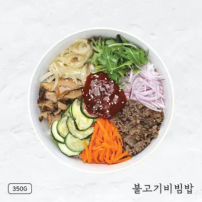 JMT Kitchen Bibimbap Beef Bulgogi 350g