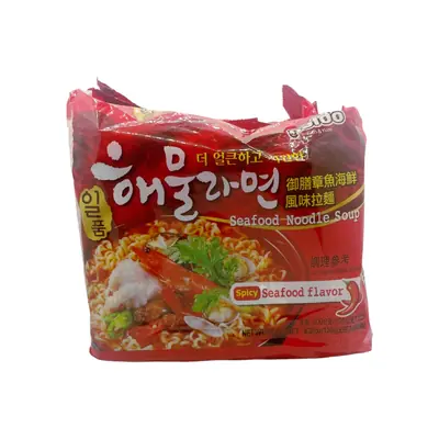 Paldo Spicy Seafood Noodle 120g