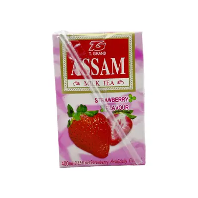 Assam Milk Tea Strawberry 400ml