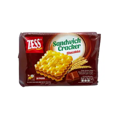 Zess Sandwich Cracker Chocolate 180g