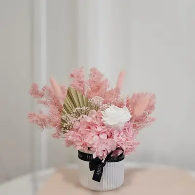 Preserved Flowers Pink