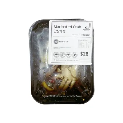 Buddumak Marinated Crab