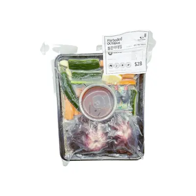 Buddumak Parboiled Octopus