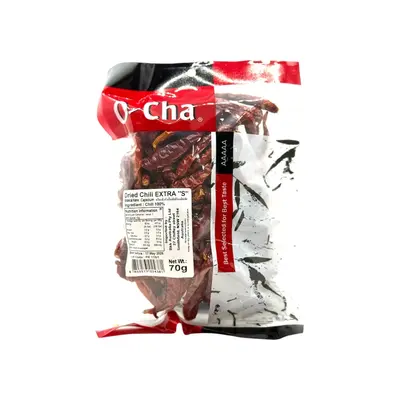 O-Cha Dried Chilli Extra (S) 70g