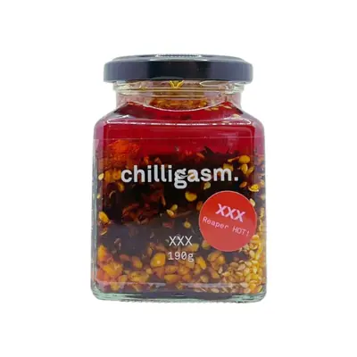 Chilligasm Chilli Oil XXX Reaper Hot 190g