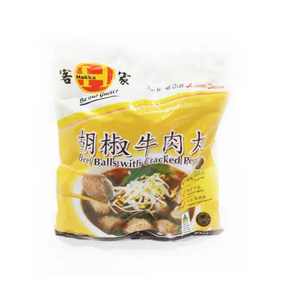 Hakka Beef Balls With Cracked Pepper 800g