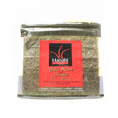 Hanabi Yaki Nori For Sushi 25g