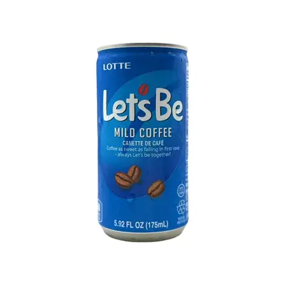 Lotte Let's Be Mild Coffee 175ml