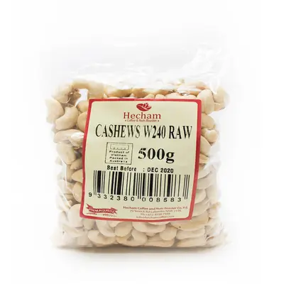 Hecham Raw Cashews 500g