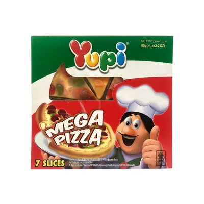 Yupi Gummy Pizza Mega 90g