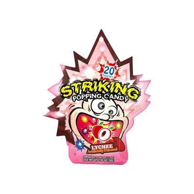 Striking Popping Candy (Lychee) 30g