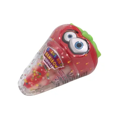 Big Dipper Candy Ring With Sour Powder Strawberry 30g