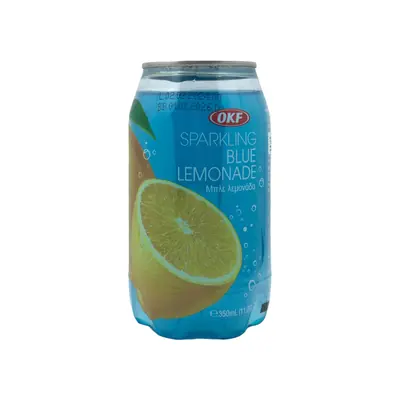 Okf Sparkling Drink Blue Lemonade 350ml