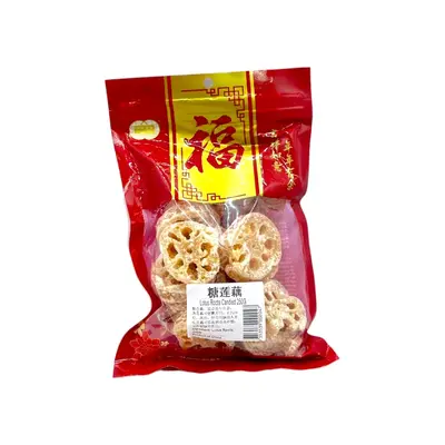 Golden Bai Wei New Year Lotus Root Candy 250g