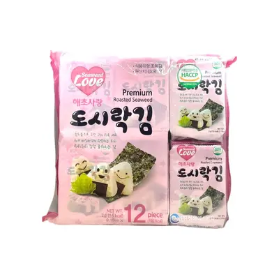 Seaweed Love Roasted Seaweed 3g*12