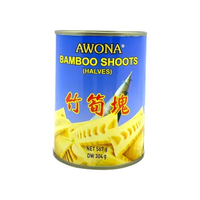 Awona Bamboo Shoot Halves 567g