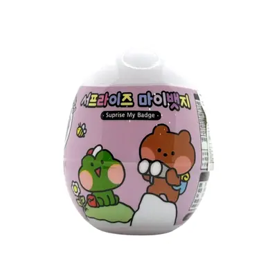 Line Friends Surprise My Badge With Jellybean 10g