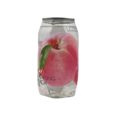 Okf Sparkling Drink Peach 350ml