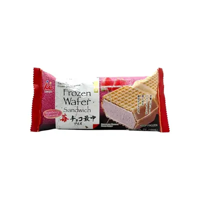 Imuraya Frozen Wafer Sandwich Strawberry 140ml