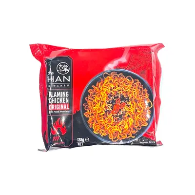 The Han Kitchen Flaming Chicken Original Stir Fried Noodle 138g