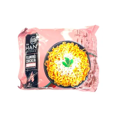 The Han Kitchen Flaming Chicken Carbonara Stir Fried Noodle 138g