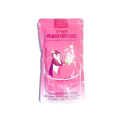 Cantabile Peach Flavored Iced Tea 230ml