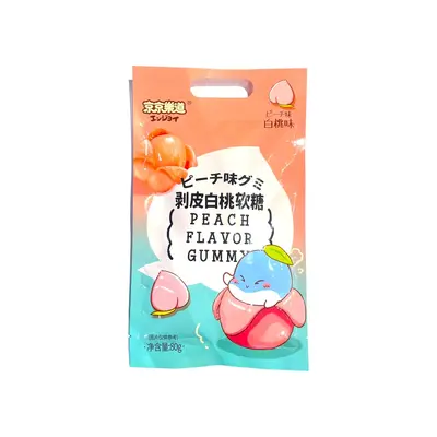 Rockman Peach Peeling Gummy 80g