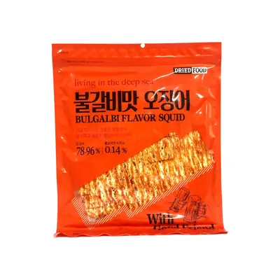 Shinhwa Bulgalbi Flavor Squid 100g