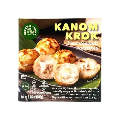 Green & Sunny Frozen Thai Coconut Pancakes 180g