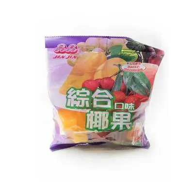 Jin Jin Assorted Fruit Coconut Jelly 400g