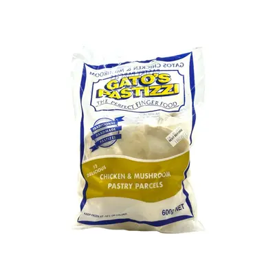 Gato's Pastizzi Chicken & Mushroom Pastry 600g
