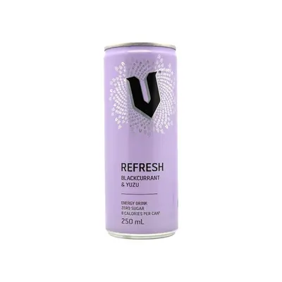 V Energy Drink Refresh Blackcurrant & Yuzu 250ml
